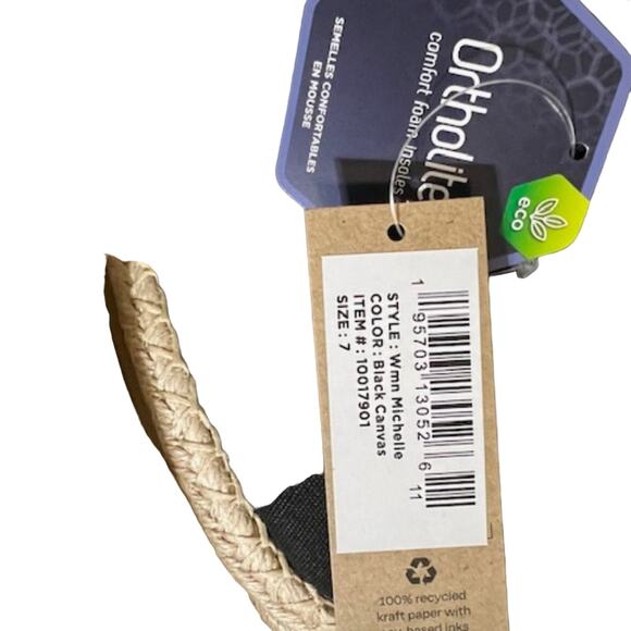 TOMS Michelle Wedge Pump Size 7 Color Black - Picture 5 of 5